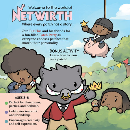 Netwirth Kids: Patch Party Book