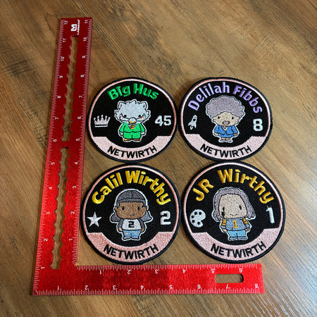 Netwirth Kids Character Patch Pack
