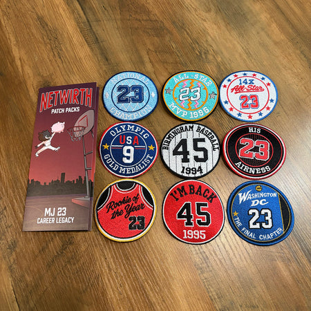 MJ23 GOAT Patch Pack