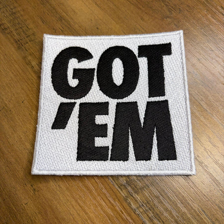 Sneakerhead Got Em Patch (White)