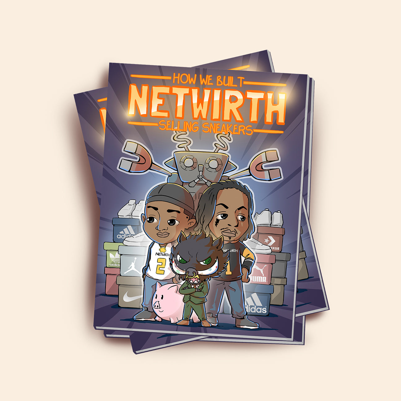 #001 How We Built Netwirth Coloring Book